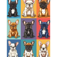 Load image into Gallery viewer, French Bulldog 30*40CM(Picture) Full Square Drill Diamond Painting
