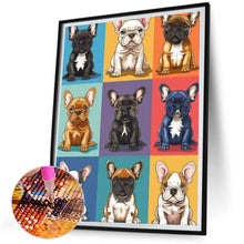 Load image into Gallery viewer, French Bulldog 30*40CM(Picture) Full Square Drill Diamond Painting
