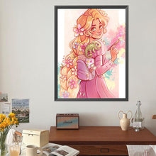 Load image into Gallery viewer, Princess Rapunzel 40*50CM(Canvas) Full Round Drill Diamond Painting
