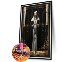 Load image into Gallery viewer, Nun 40*60CM(Canvas) Full Round Drill Diamond Painting
