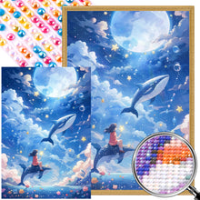 Load image into Gallery viewer, Girl&#39;S Dream World 50*70CM(Picture) Full Round Drill Diamond Painting
