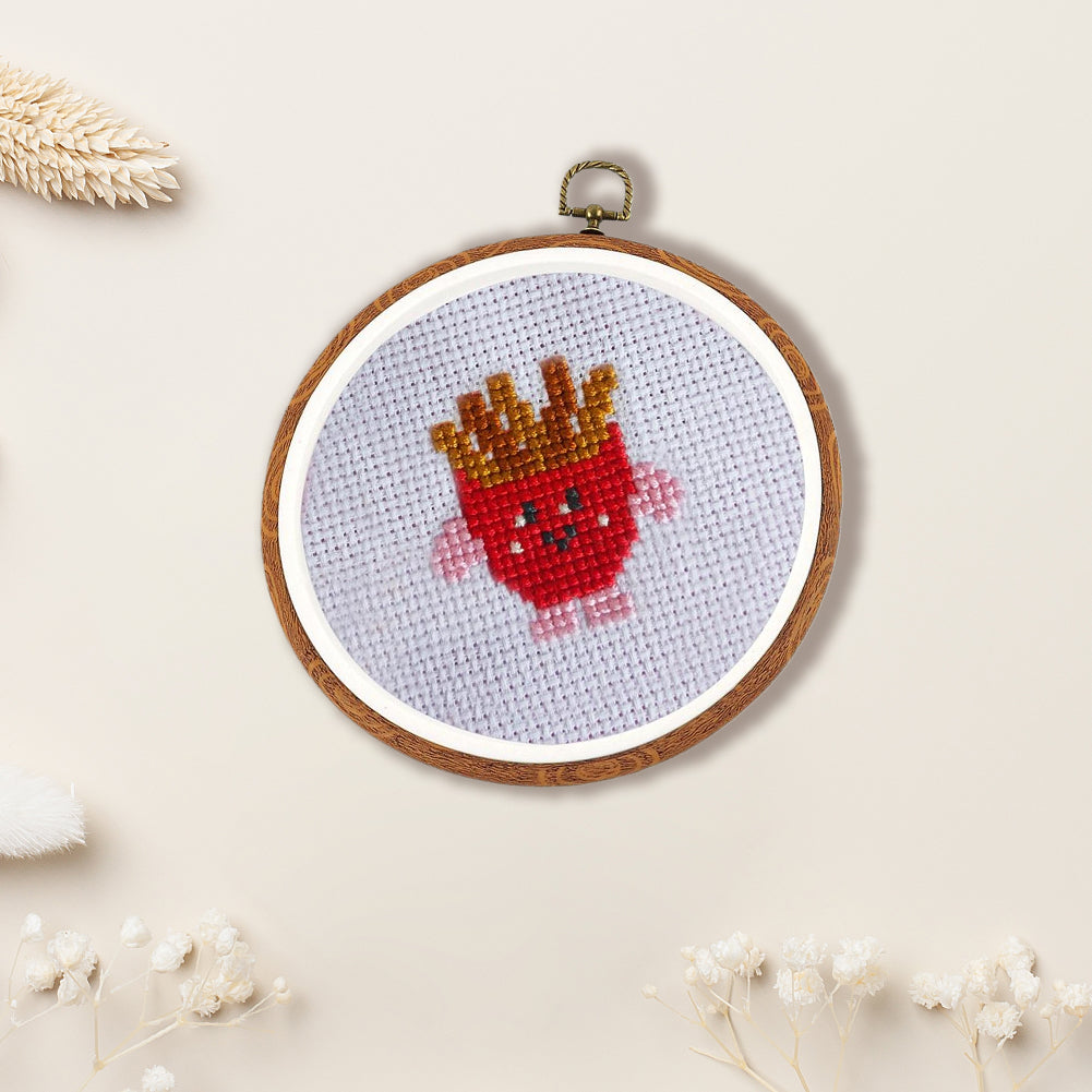 Round Embroidery Hoops Cross Stitch Frames for Embroidery and Needlework