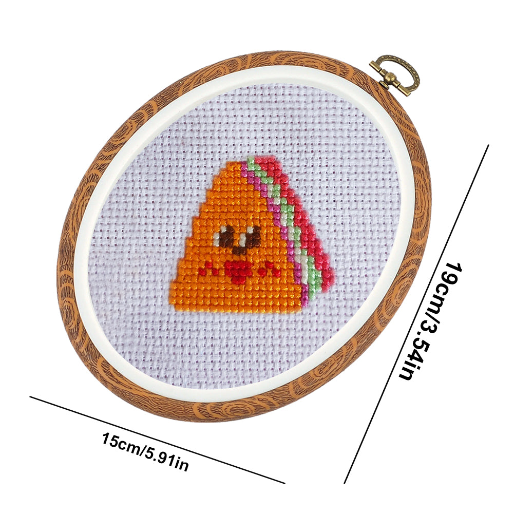 Oval Embroidery Hoops Cross Stitch Frames for Embroidery and Needlework