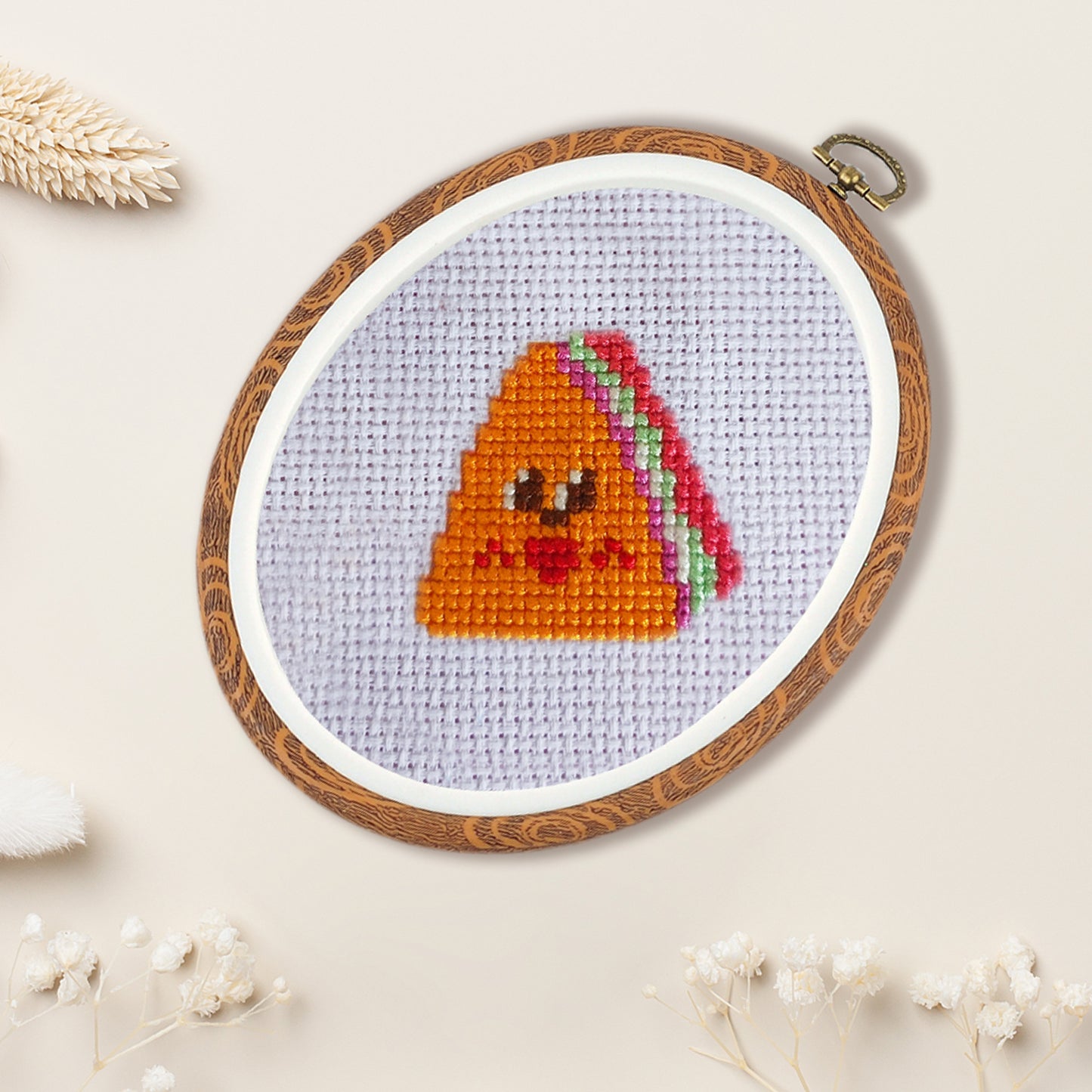 Oval Embroidery Hoops Cross Stitch Frames for Embroidery and Needlework