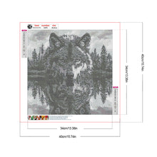 Load image into Gallery viewer, Wolf 40*40CM(Canvas) Full Round Drill Diamond Painting
