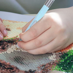 Diamond Painting Pen Diamond Painting Art Drilling Pen for Adults (Sky Blue)