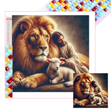 Load image into Gallery viewer, Jesus 40*40CM(Picture) Full Square Drill Diamond Painting
