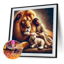 Load image into Gallery viewer, Jesus 40*40CM(Picture) Full Square Drill Diamond Painting
