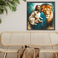 Load image into Gallery viewer, Jesus 40*40CM(Picture) Full Square Drill Diamond Painting
