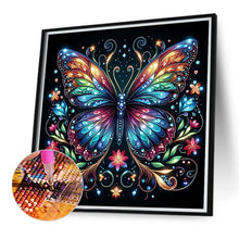 Load image into Gallery viewer, Glittering Jeweled Butterfly 40*40CM(Canvas) Full Round Drill Diamond Painting
