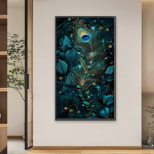 Load image into Gallery viewer, Beautiful Peacock 40*70CM(Canvas) Full Round Drill Diamond Painting
