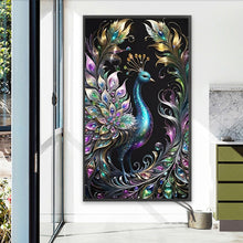 Load image into Gallery viewer, Beautiful Peacock 40*70CM(Canvas) Full Round Drill Diamond Painting
