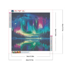 Load image into Gallery viewer, Aurora Scenery 40*40CM(Canvas) Full Round Drill Diamond Painting
