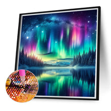 Load image into Gallery viewer, Aurora Scenery 40*40CM(Canvas) Full Round Drill Diamond Painting
