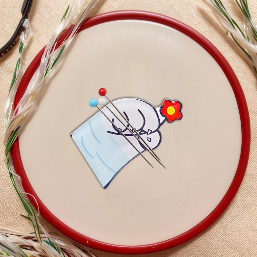 Cat Paw Acrylic Cross Stitch Needle Minder Magnetic Needle Nanny Needle Keepers