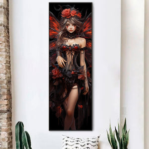 Dark Angel 30*90CM(Canvas) Full Round Drill Diamond Painting