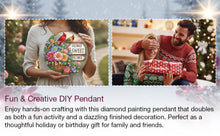 Load image into Gallery viewer, Sweet Home 2D Flat DIY Diamond Art Pendant Window Hanging Art for Home Decor
