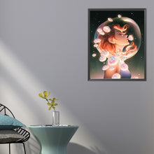 Load image into Gallery viewer, Jellyfish And Girl 40*50CM(Picture) Full AB Round Drill Diamond Painting
