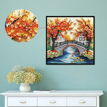 Load image into Gallery viewer, Quilling Landscape 30*30CM(Canvas) Partial Special Shaped Drill Diamond Painting
