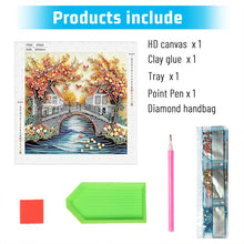 Load image into Gallery viewer, Quilling Landscape 30*30CM(Canvas) Partial Special Shaped Drill Diamond Painting
