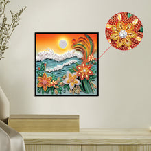 Load image into Gallery viewer, Quilling Landscape 30*30CM(Canvas) Partial Special Shaped Drill Diamond Painting
