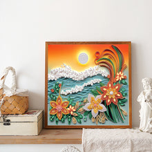 Load image into Gallery viewer, Quilling Landscape 30*30CM(Canvas) Partial Special Shaped Drill Diamond Painting
