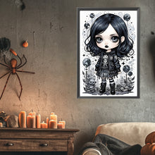 Load image into Gallery viewer, Goth Girl 40*60CM(Picture) Full AB Round Drill Diamond Painting
