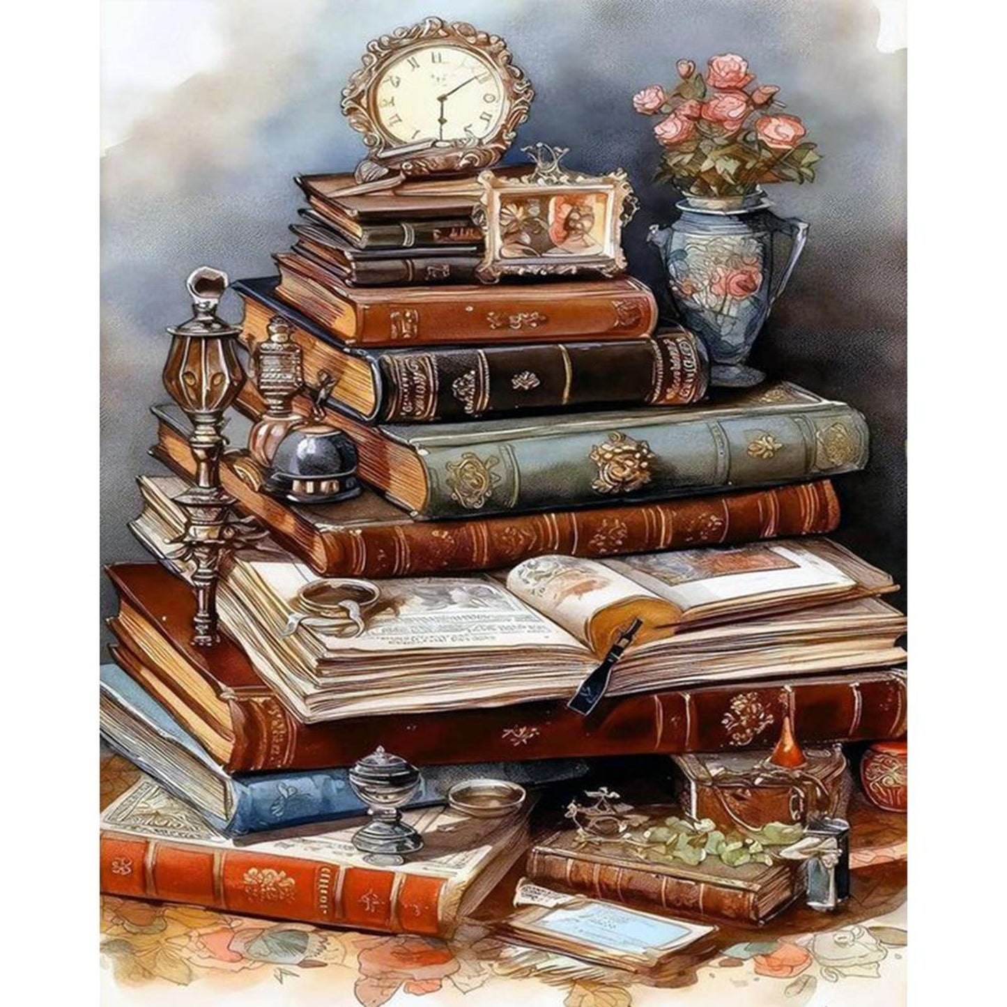 Books - Full 11CT Stamped Cross Stitch 40x50CM - Huacan