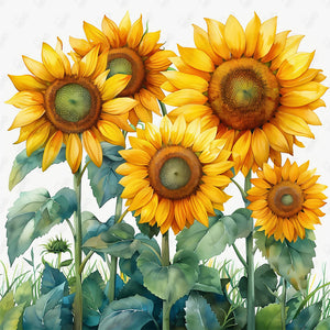 Sunflower 30*30CM(Canvas) Full Square Drill Diamond Painting