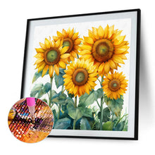 Load image into Gallery viewer, Sunflower 30*30CM(Canvas) Full Square Drill Diamond Painting
