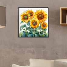 Load image into Gallery viewer, Sunflower 30*30CM(Canvas) Full Square Drill Diamond Painting
