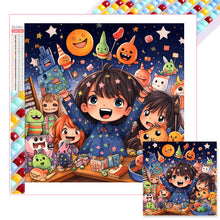 Load image into Gallery viewer, Halloween Kids 40*40CM(Picture) Full Square Drill Diamond Painting
