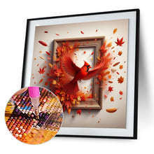 Load image into Gallery viewer, Out-Of-Frame Cardinal 40*40CM(Canvas) Full Round Drill Diamond Painting
