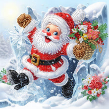 Load image into Gallery viewer, Santa Claus 30*30CM(Canvas) Partial Special Shaped Drill Diamond Painting
