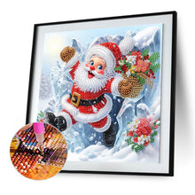 Load image into Gallery viewer, Santa Claus 30*30CM(Canvas) Partial Special Shaped Drill Diamond Painting
