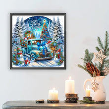 Load image into Gallery viewer, Christmas Car 30*30CM(Canvas) Partial Special Shaped Drill Diamond Painting
