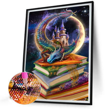 Load image into Gallery viewer, Magic Book Dragon 40*50CM(Canvas) Full Round Drill Diamond Painting
