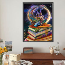 Load image into Gallery viewer, Magic Book Dragon 40*50CM(Canvas) Full Round Drill Diamond Painting
