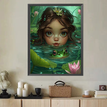 Load image into Gallery viewer, Dark Girl 40*50CM(Canvas) Full Round Drill Diamond Painting
