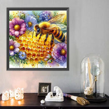 Load image into Gallery viewer, Honey Bee 40*40CM(Canvas) Full Round Drill Diamond Painting
