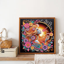 Load image into Gallery viewer, Beauty 30*30CM(Canvas) Partial Special Shaped Drill Diamond Painting
