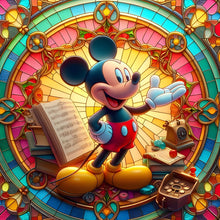 Load image into Gallery viewer, Disney Mickey Mouse 50*50CM(Canvas) Full Round Drill Diamond Painting
