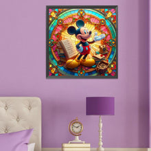 Load image into Gallery viewer, Disney Mickey Mouse 50*50CM(Canvas) Full Round Drill Diamond Painting
