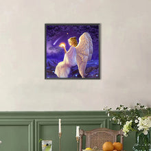 Load image into Gallery viewer, Angels In The Night Sky 40*40CM(Picture) Full AB Round Drill Diamond Painting
