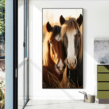 Load image into Gallery viewer, Horses On The Grassland 40*70CM(Canvas) Full Round Drill Diamond Painting
