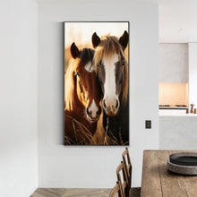 Load image into Gallery viewer, Horses On The Grassland 40*70CM(Canvas) Full Round Drill Diamond Painting
