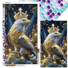 Load image into Gallery viewer, Crown Eagle 40*70CM(Canvas) Full Round Drill Diamond Painting
