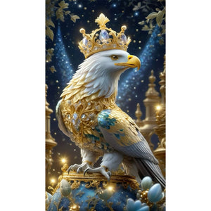 Crown Eagle 40*70CM(Canvas) Full Round Drill Diamond Painting