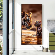 Load image into Gallery viewer, Sea Tiger 40*70CM(Canvas) Full Round Drill Diamond Painting
