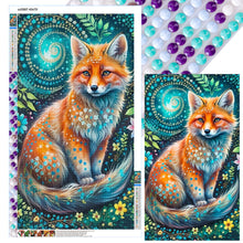 Load image into Gallery viewer, Fox 40*70CM(Canvas) Full Round Drill Diamond Painting
